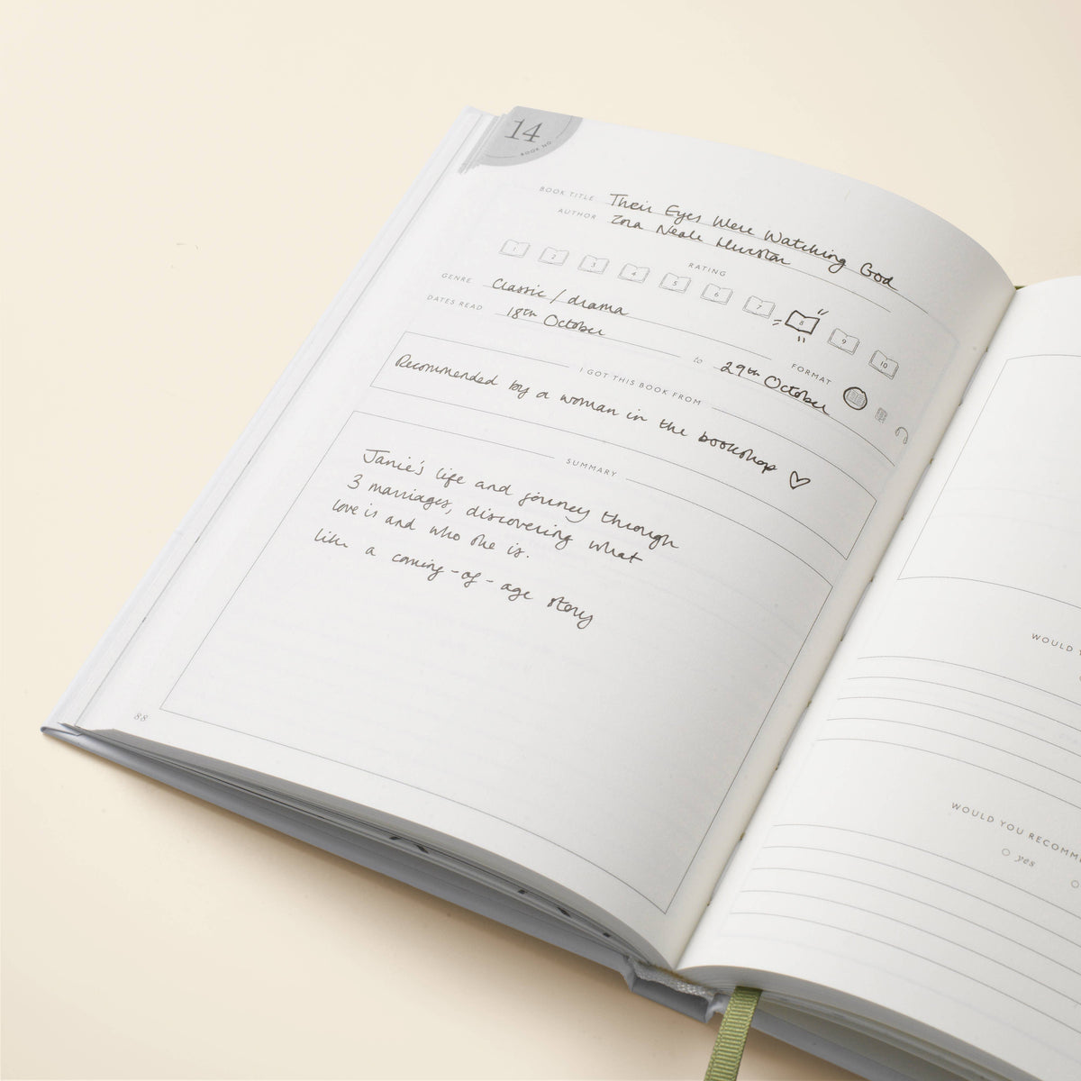 Guided Reading Journal, A5 Hardcover - Bibliothèque-zoom-4