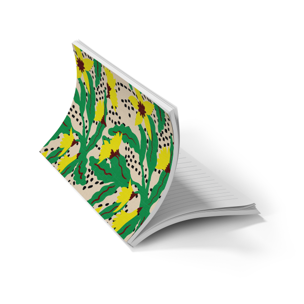 Daffodil Classic Layflat Notebook-zoom-