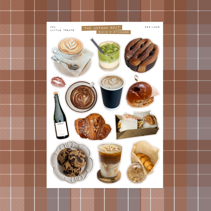 Little Treats • The Autumn Edit Sticker Sheet-zoom-