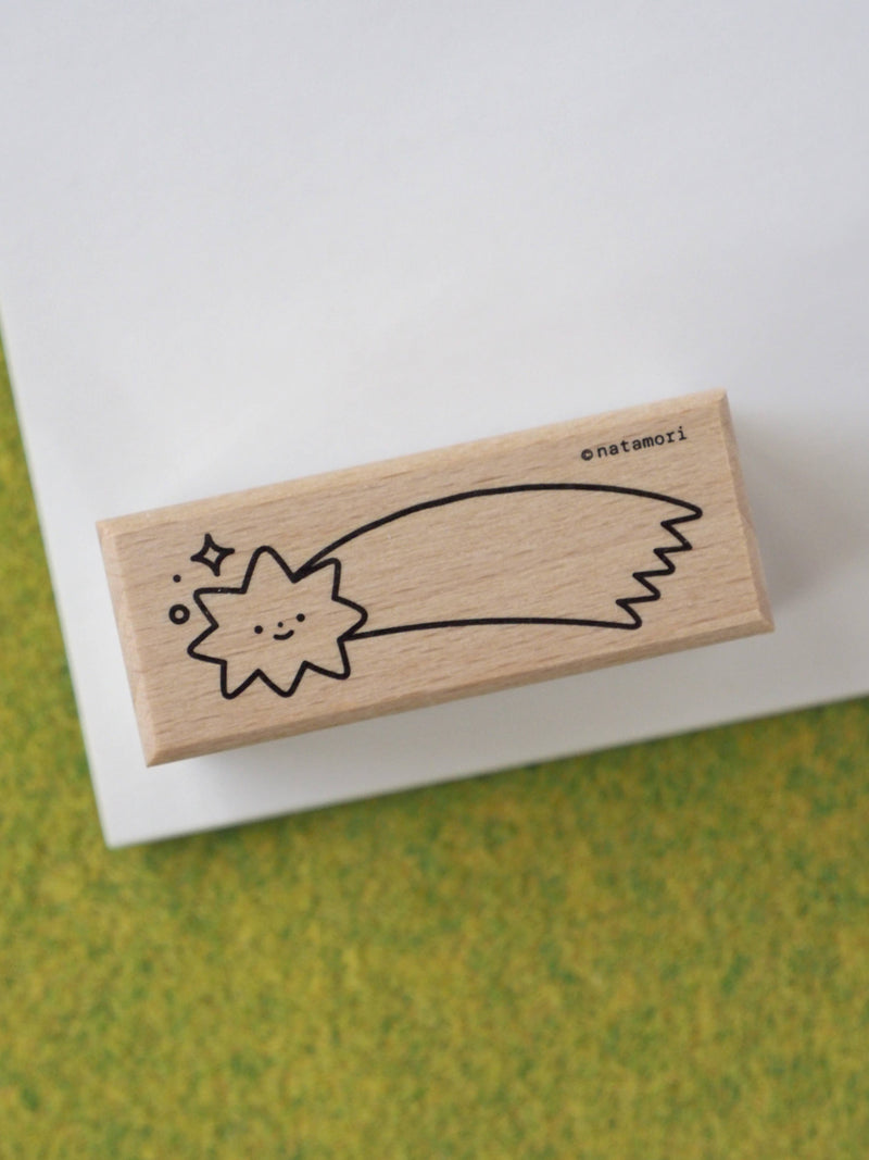 Shooting Star Rubber Stamp-zoom-
