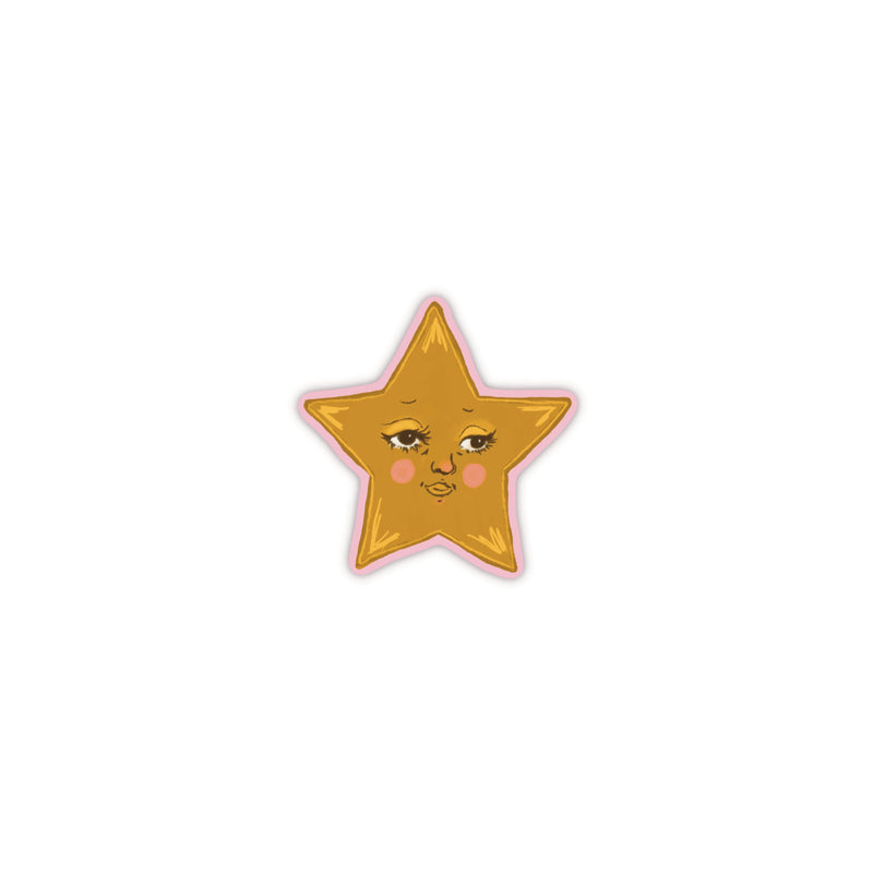 Star Girl Die-Cut Sticker-zoom-
