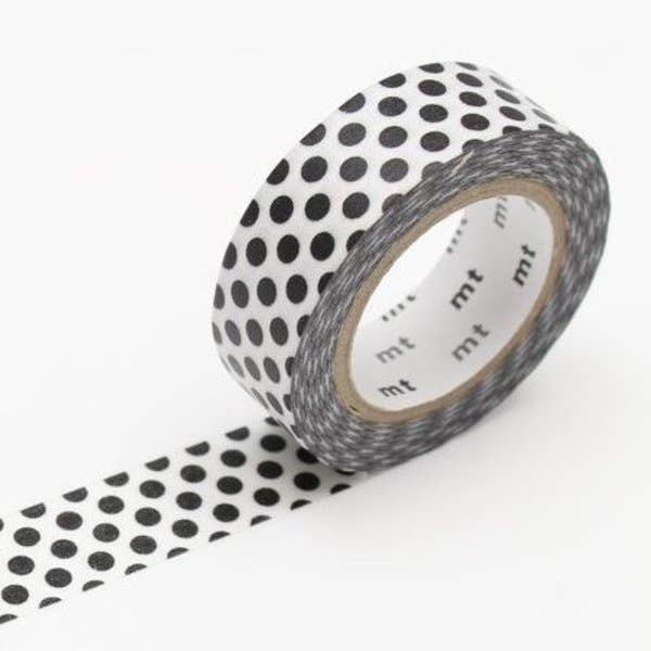 Dot Black Washi Tape