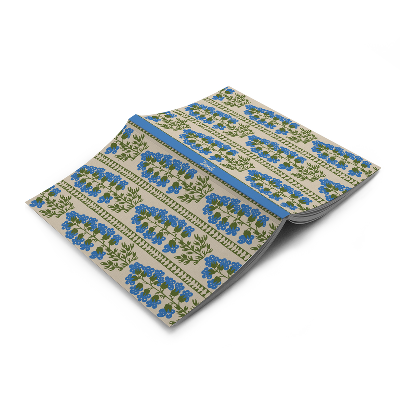 Delphinium Classic Layflat Notebook-zoom-
