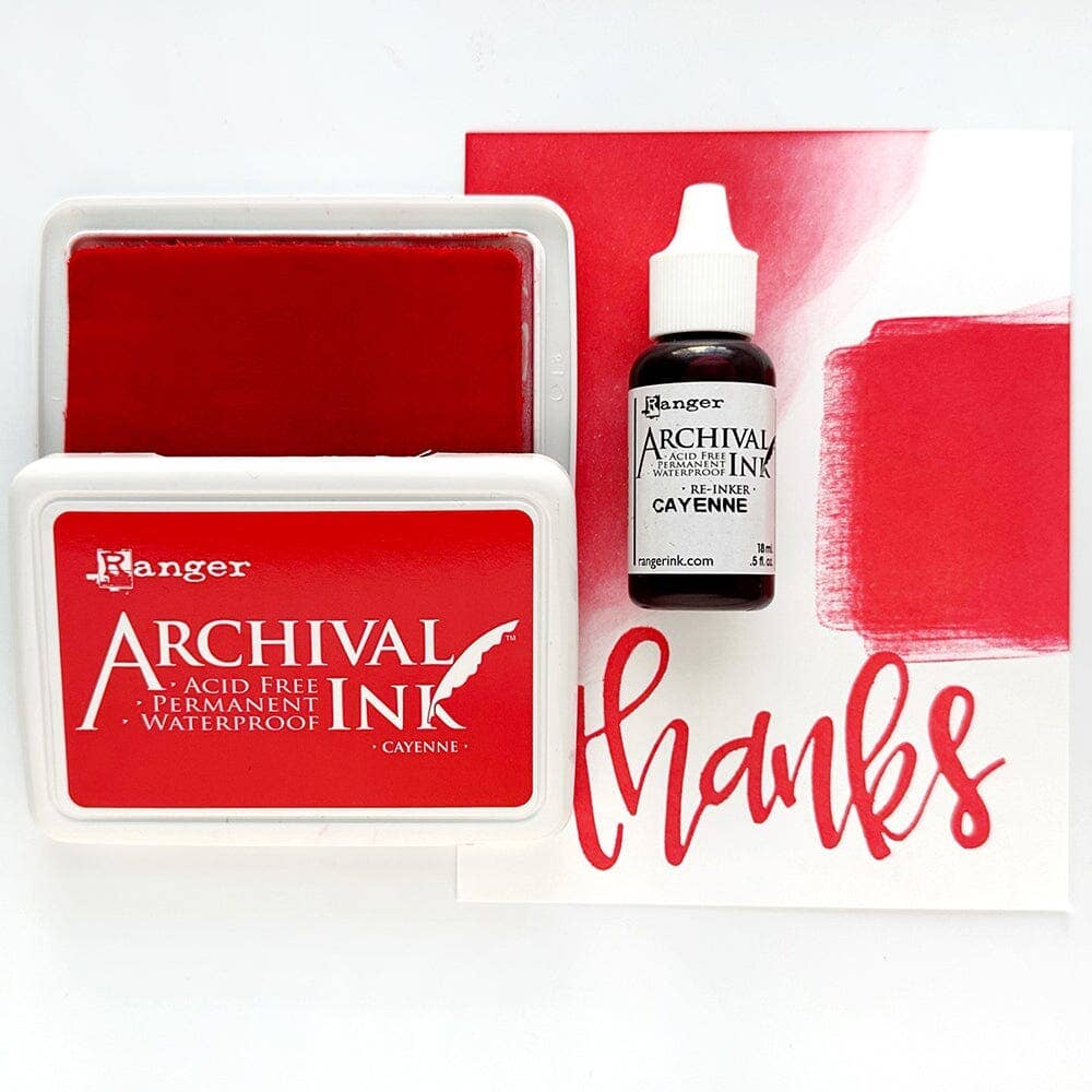 Archival Ink™ Pads Cayenne-6