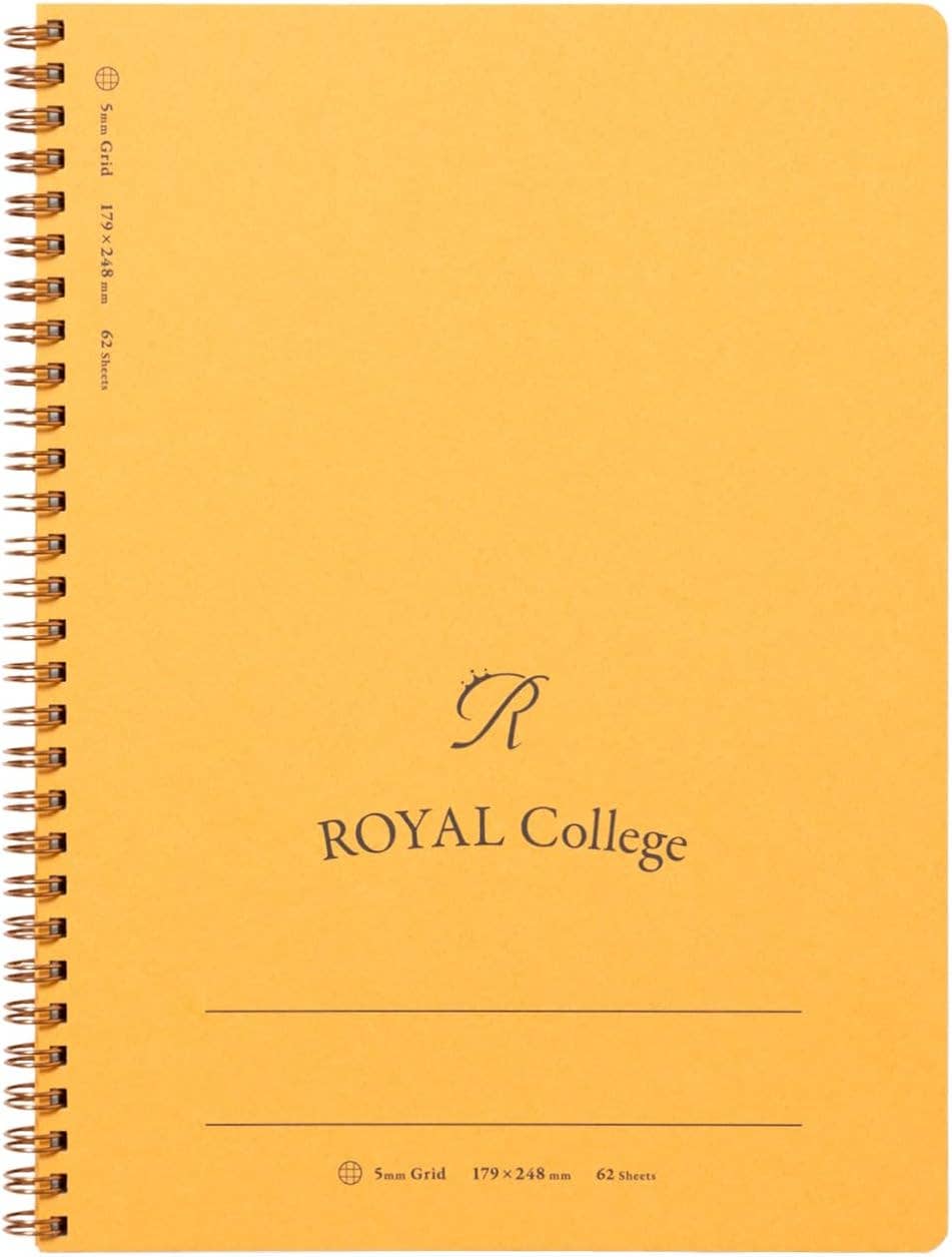 ROYAL COLLEGE B5 GRID 5MM 62 SHEETS (PT202)-1