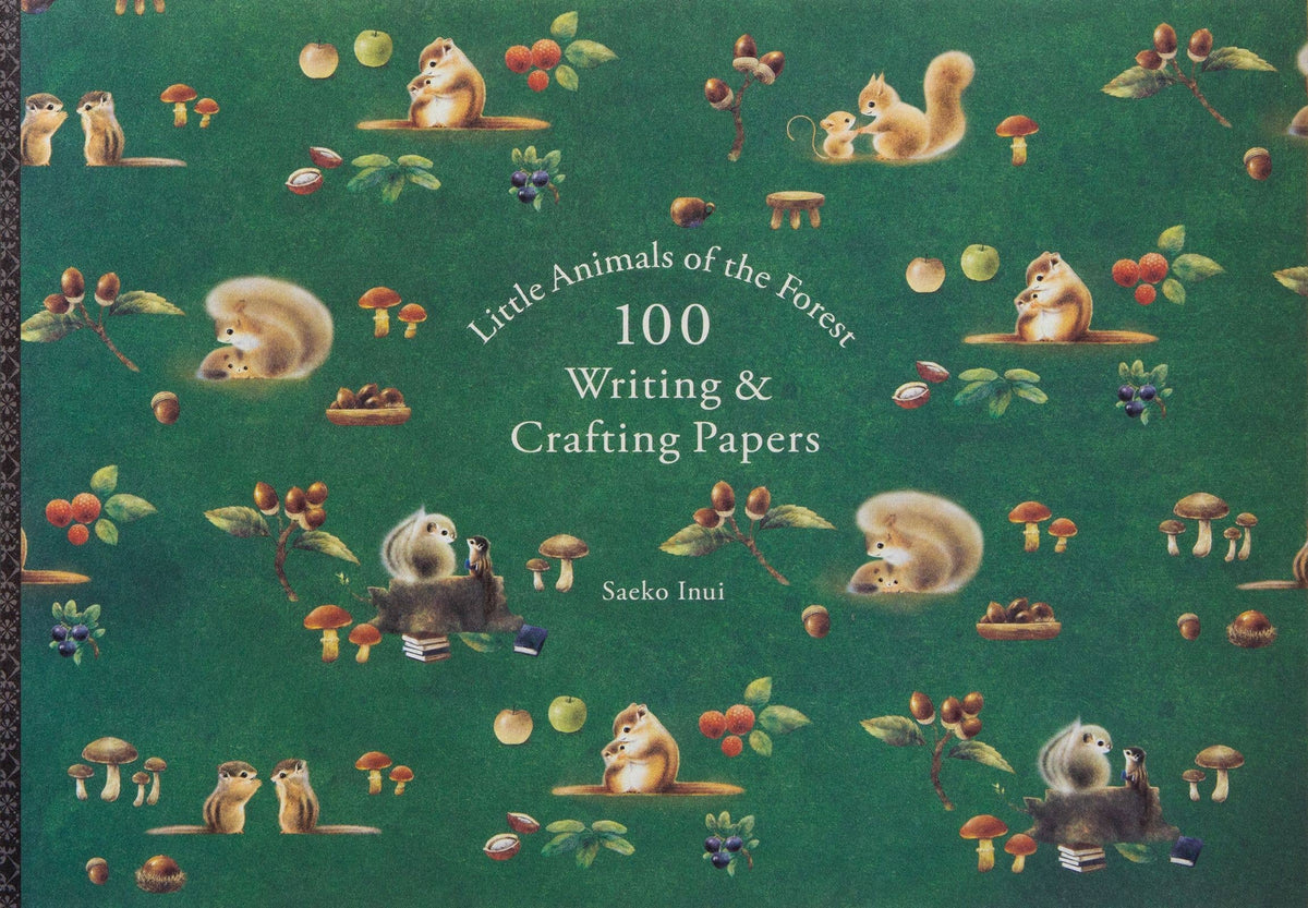 100 Writing & Crafting Paper - Little Animals of the Forest-zoom-1