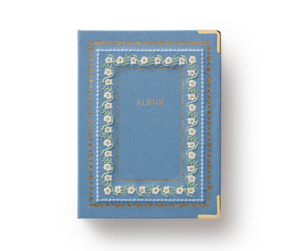 Delphine Embroidered Small Photo Album-1