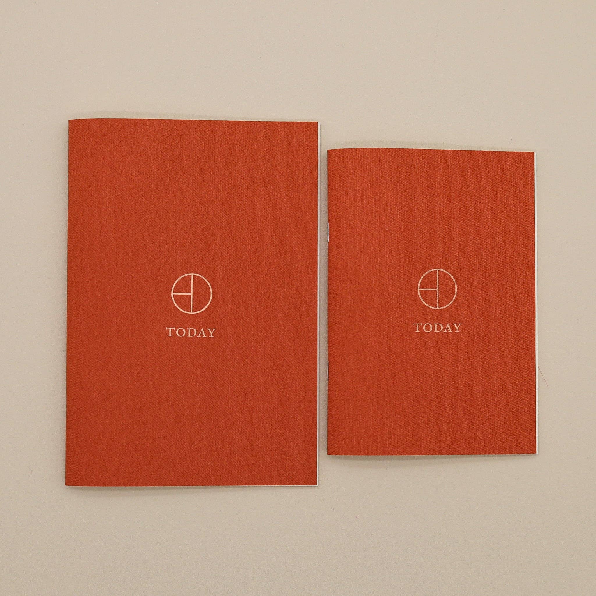 Cloth Saddle Stitch Planner - Terra Cotta