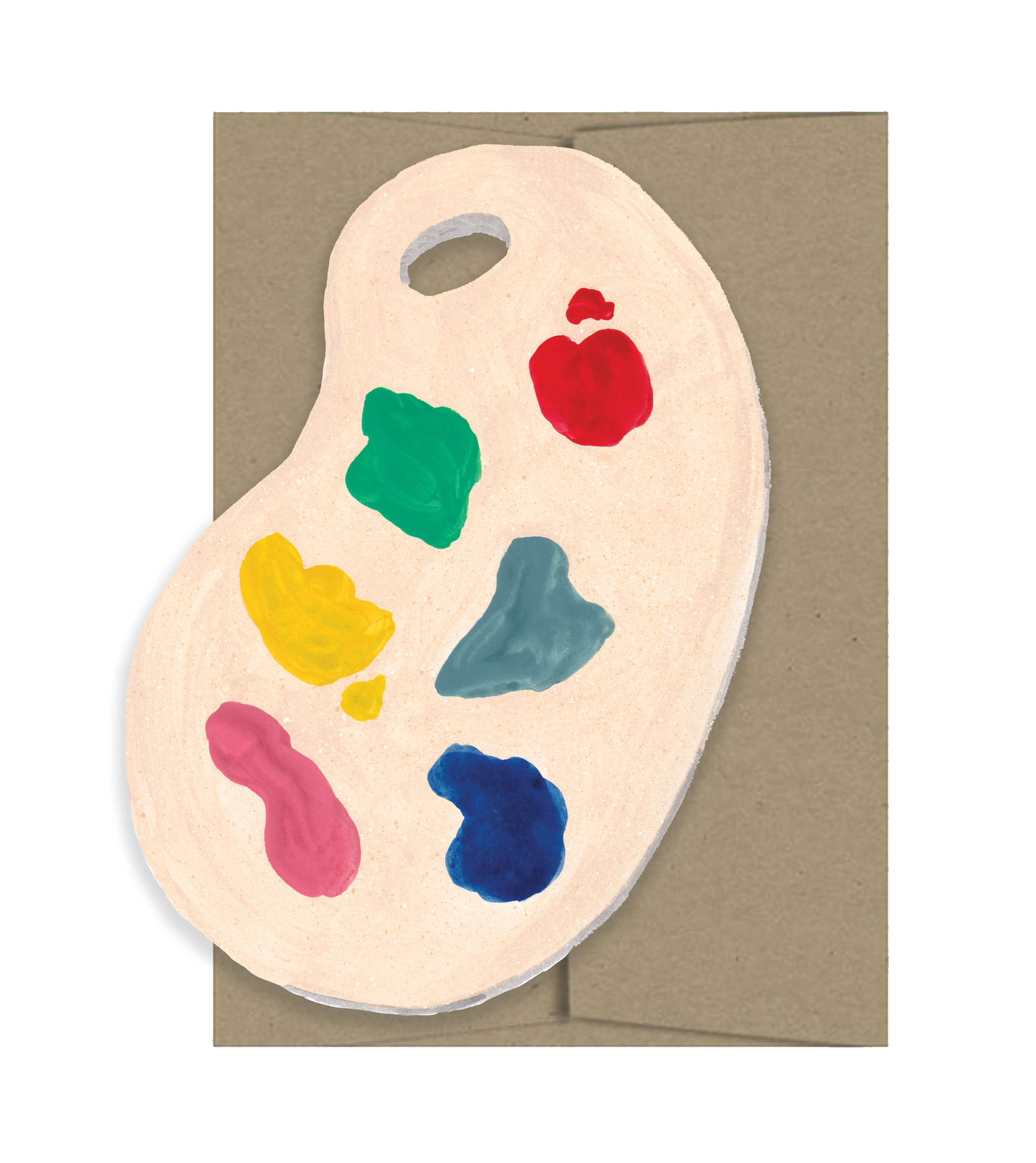 Color Palette  Playtime Collection - Die Cut Card-1