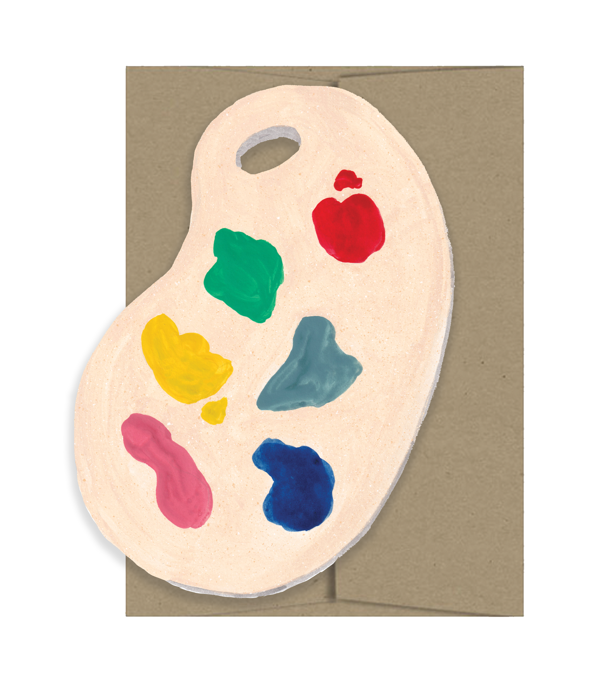 Color Palette  Playtime Collection - Die Cut Card-zoom-1