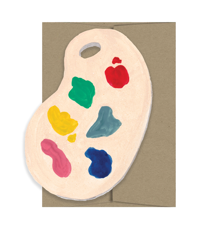 Color Palette  Playtime Collection - Die Cut Card-zoom-