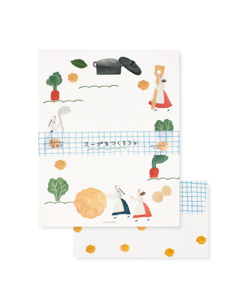 Writing Set - スープ/Make Soup-zoom-