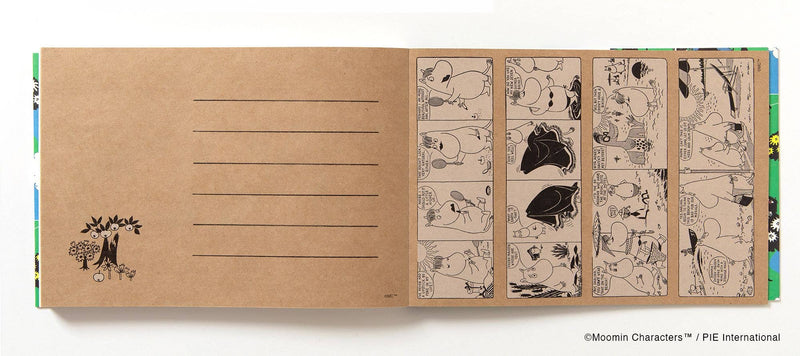 100 Writing & Crafting Papers - Moomin-zoom-