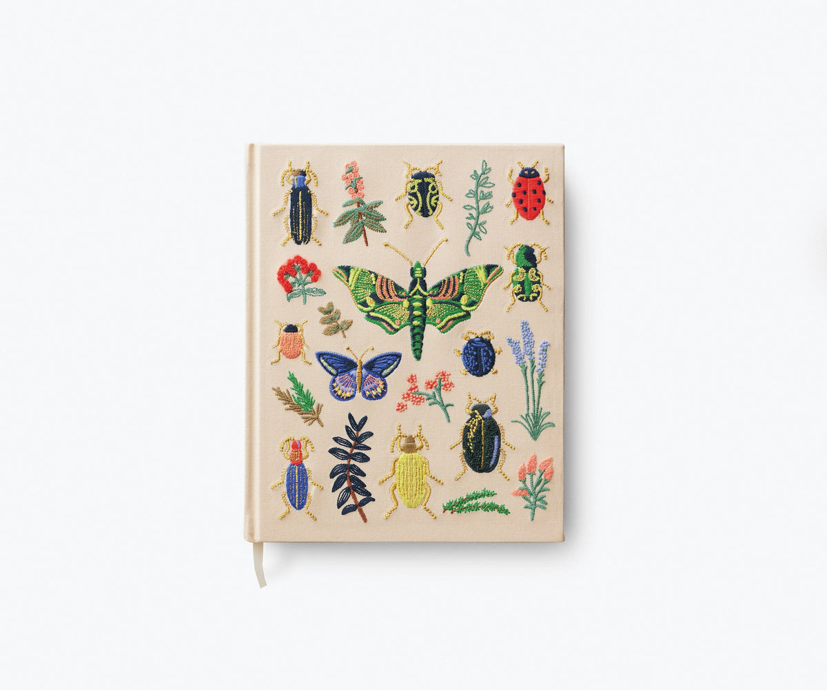 Curio Embroidered Fabric Sketchbook-1