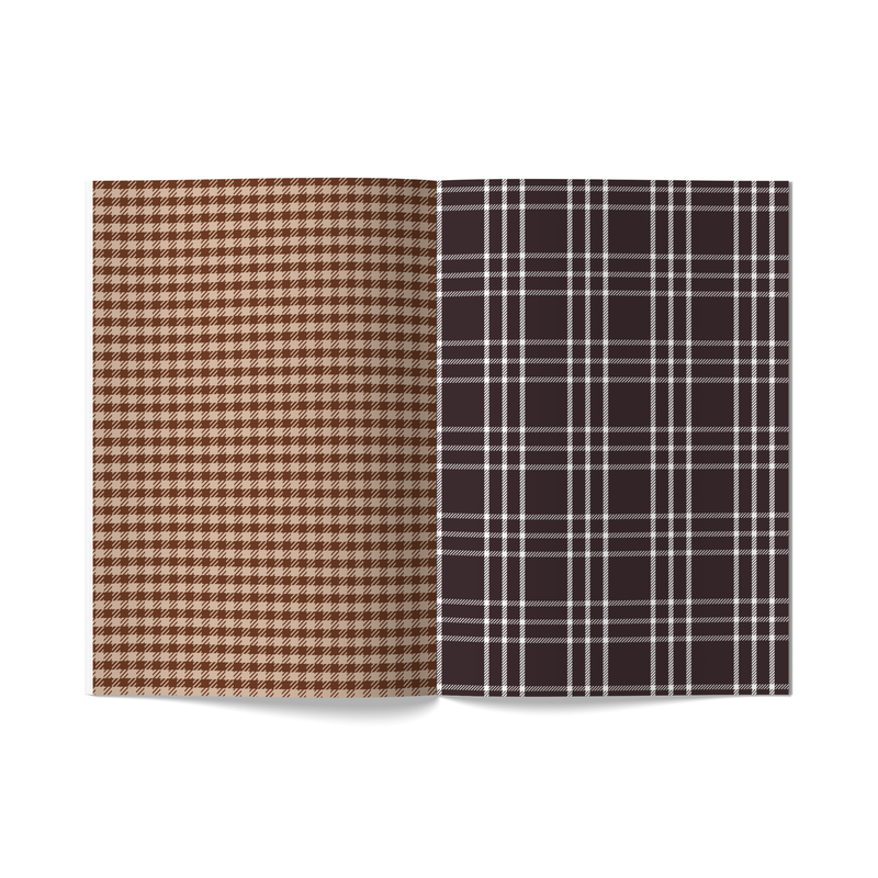 The Autumn Plaids • Scrapbooking Paper Booklet-zoom-