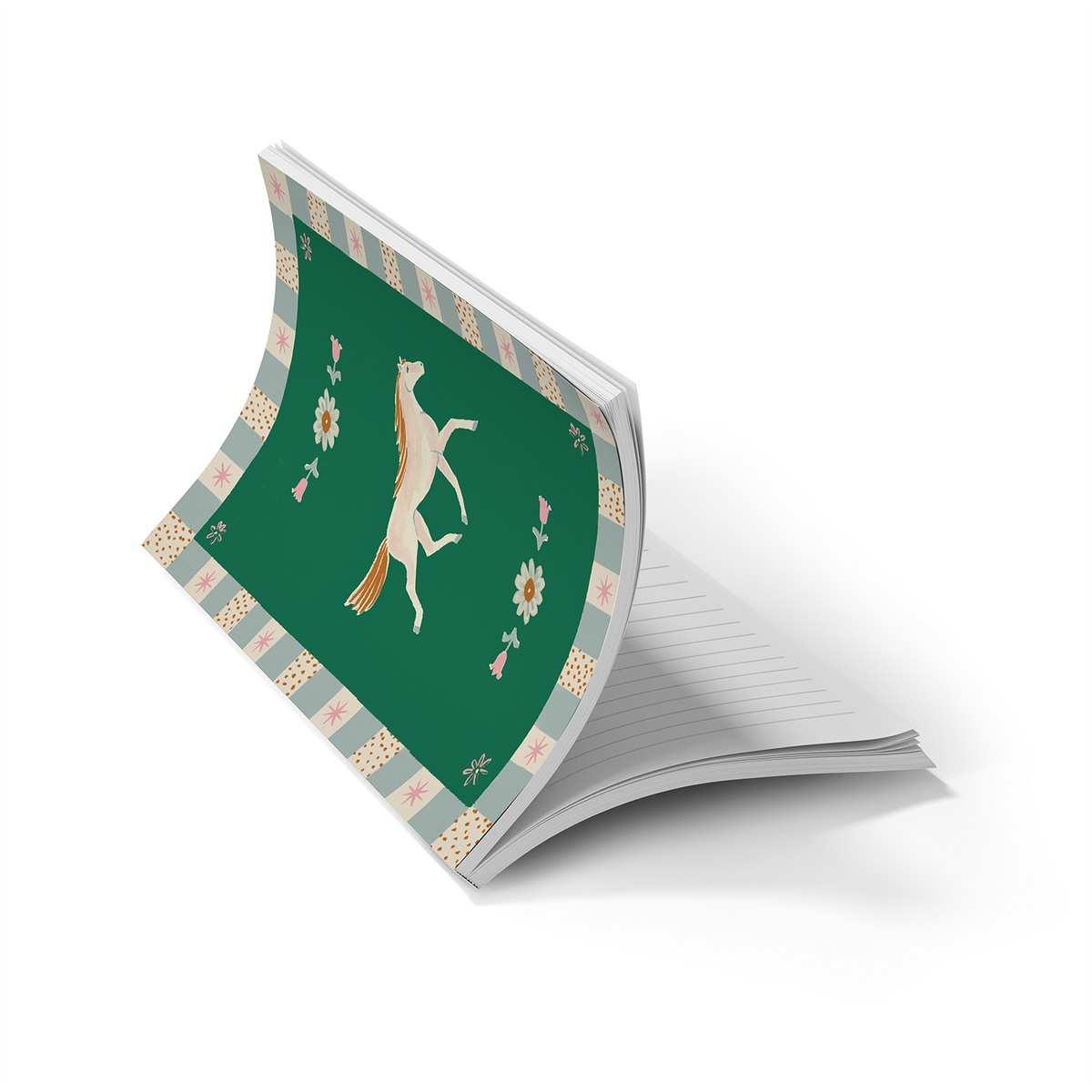 Horse Soft Touch Classic Layflat Notebook-zoom-4