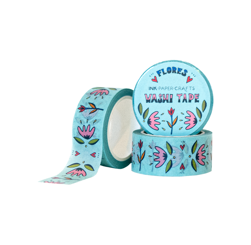 Flores Washi Tape-zoom-