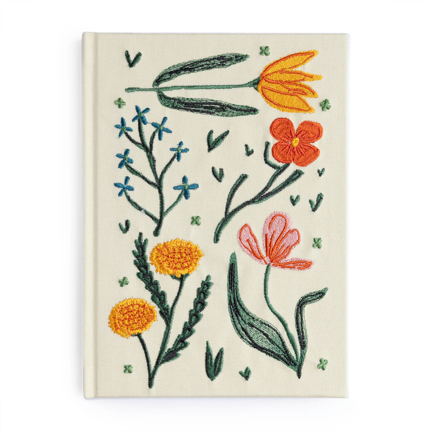 Embroidered Journal - Floral-zoom-1