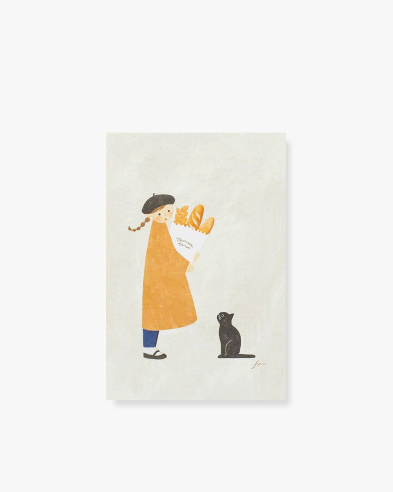 Postcard Set - Meow-zoom-