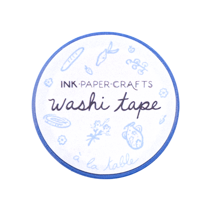 A La Table In Blue Washi Tape-zoom-