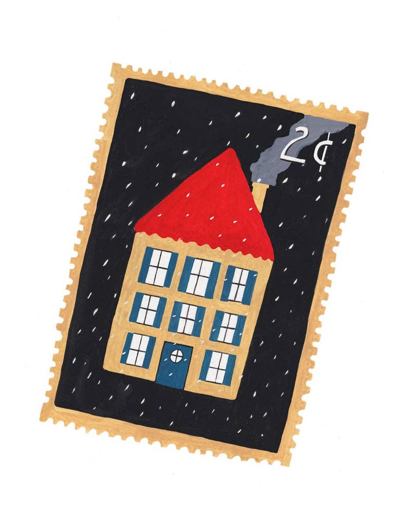Home Stamp Sticker-zoom-1