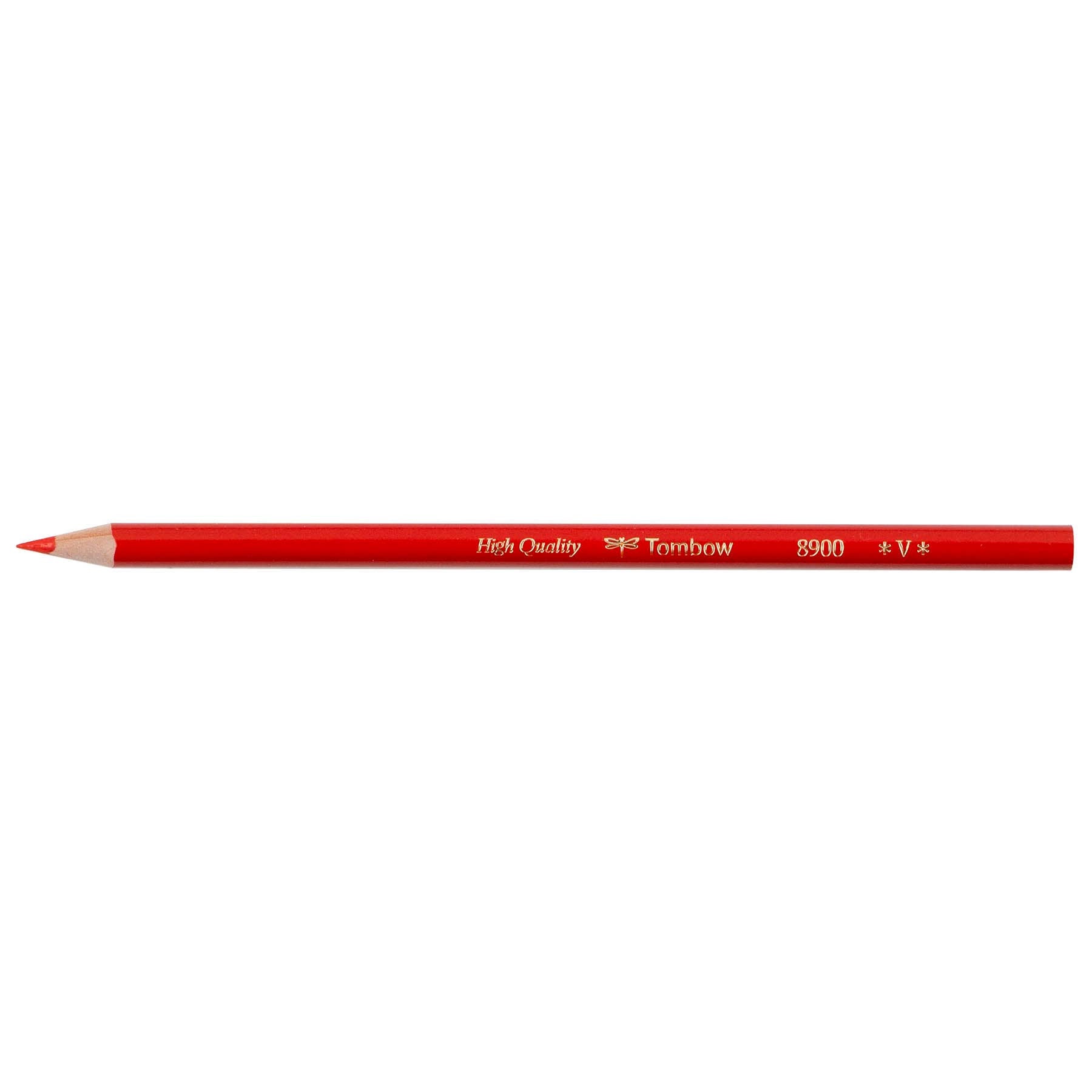 8900-V Colored Pencil, Red-zoom-3