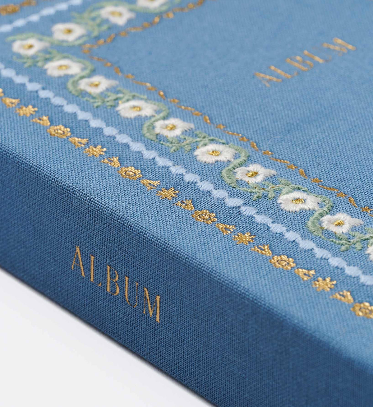 Delphine Embroidered Small Photo Album-zoom-2