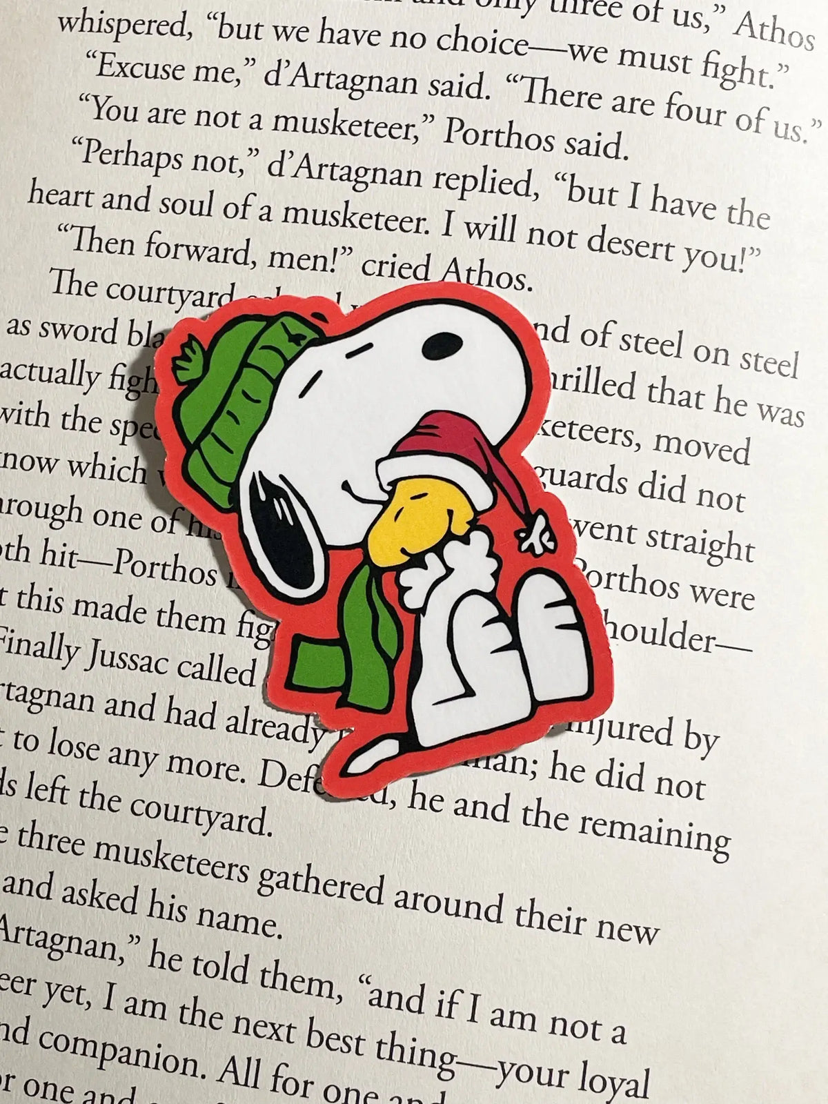 Snoopy and his best friend Sticker - Woodstock and Snoopy-zoom-1