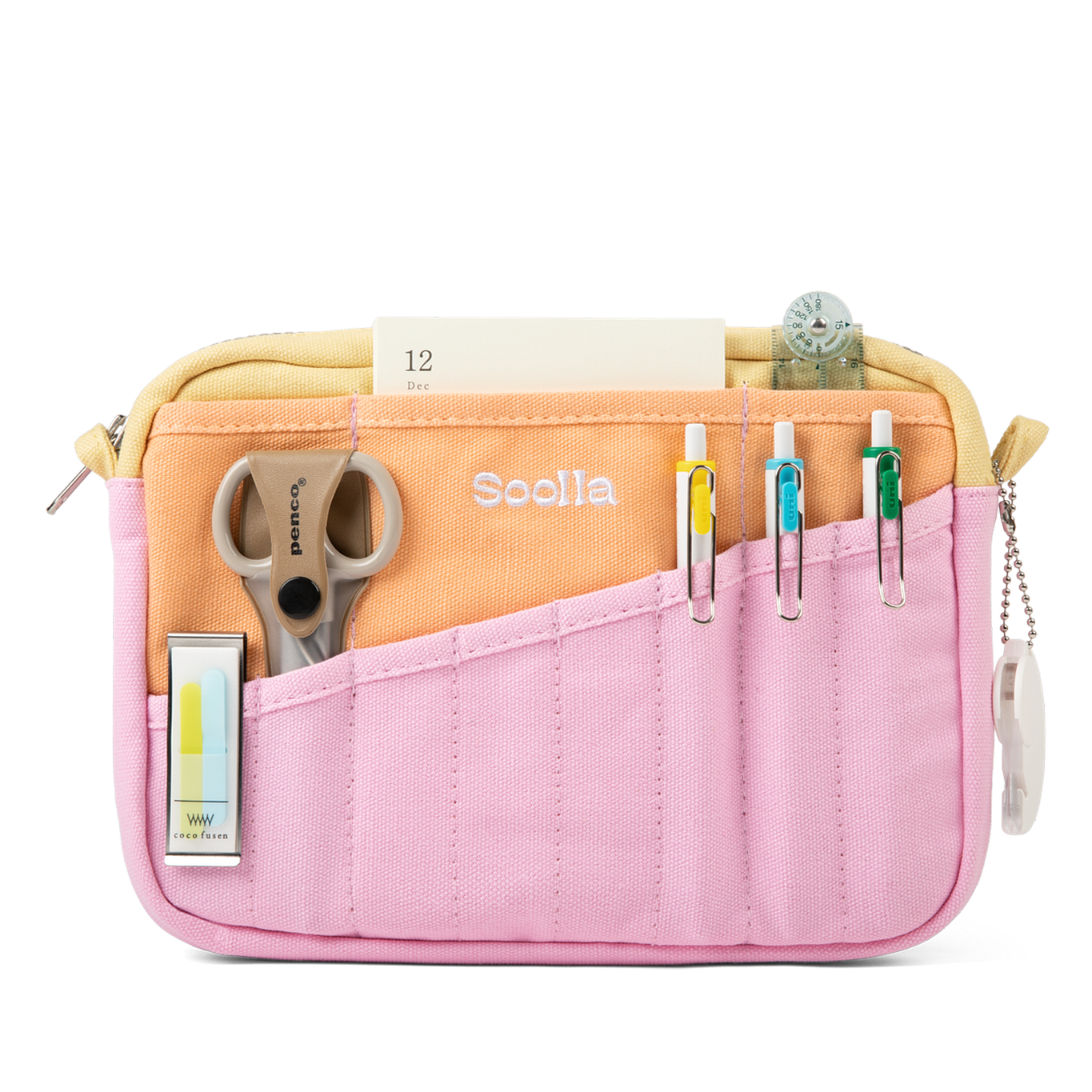 Soolla® Studio Pouch, Becca Sands Edition (Stationery Pouch)-1