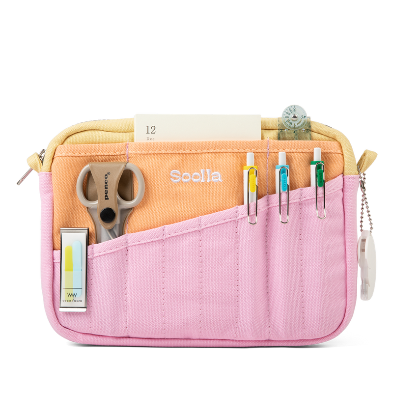 Soolla® Studio Pouch, Becca Sands Edition (Stationery Pouch)-zoom-