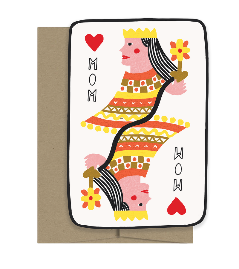 Mother Queen - Die Cut Card-zoom-