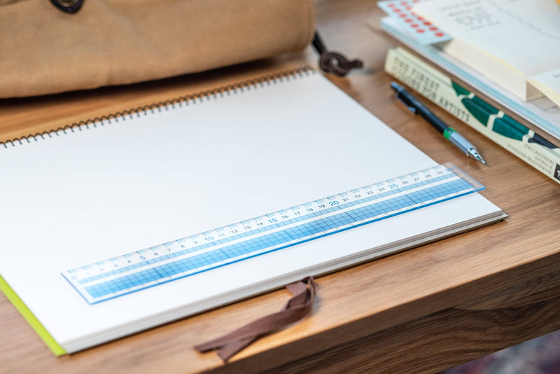 Raymay Grid Ruler, 30 cm-zoom-