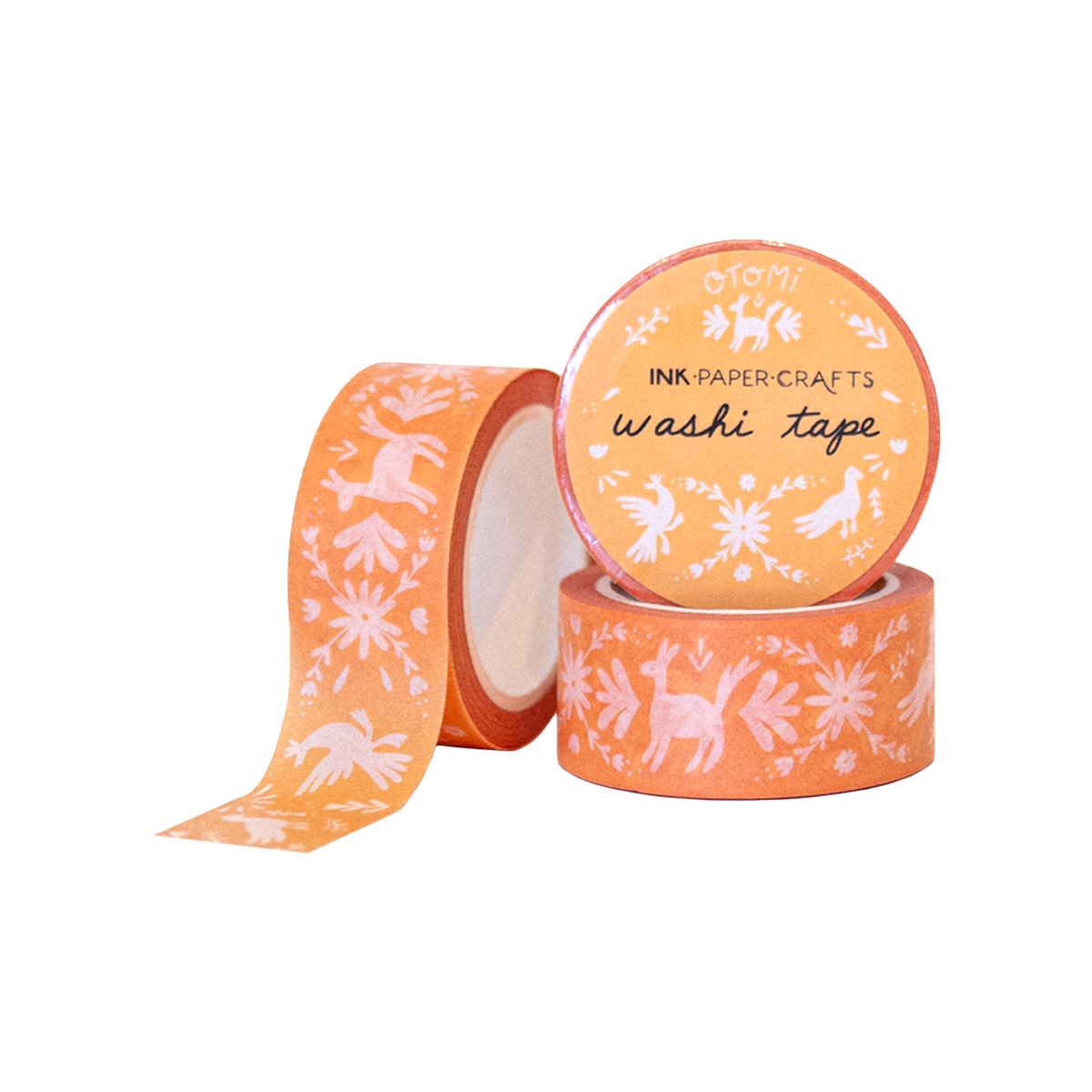 Otomi Washi Tape In Mustard-zoom-2