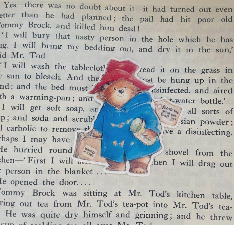 Paddington the Bear Sticker