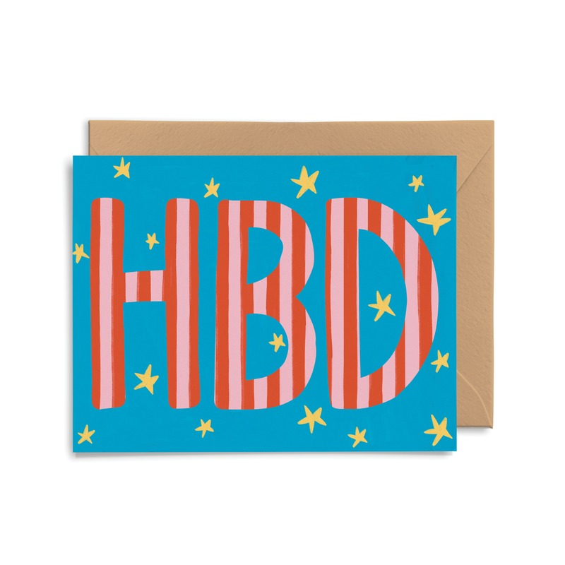 HBD Blue Stars Card-zoom-