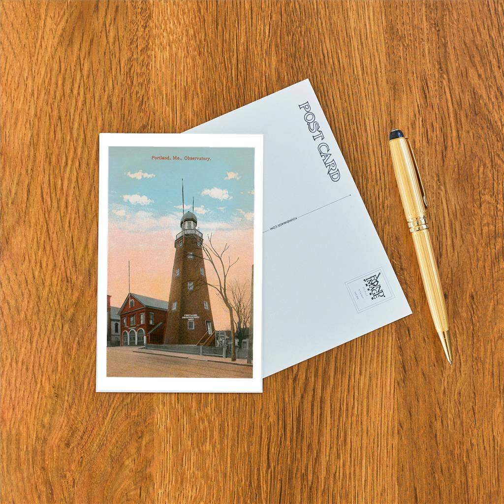 Portland Observatory, Maine Postcard-2