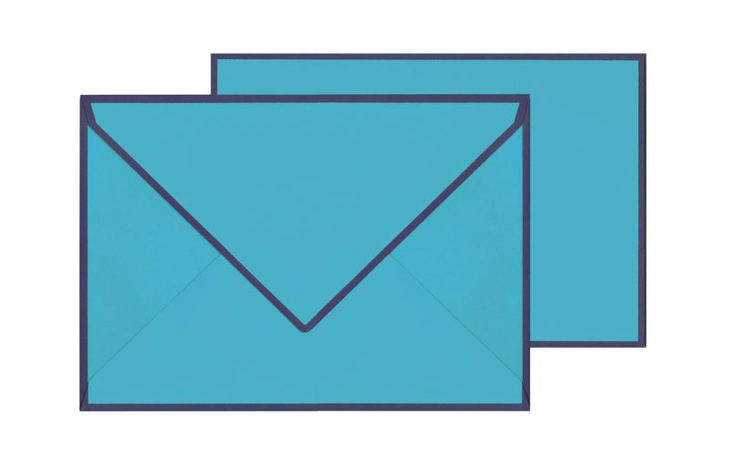 Original Crown Mill Color Edge Note Card Box-zoom-