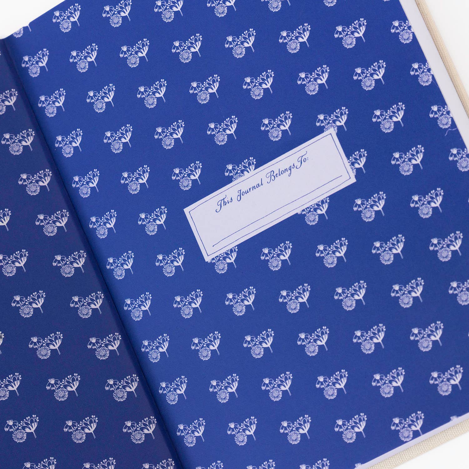 3P4 x Moomin® - Moomintroll Garden Embroidered Journal-zoom-4
