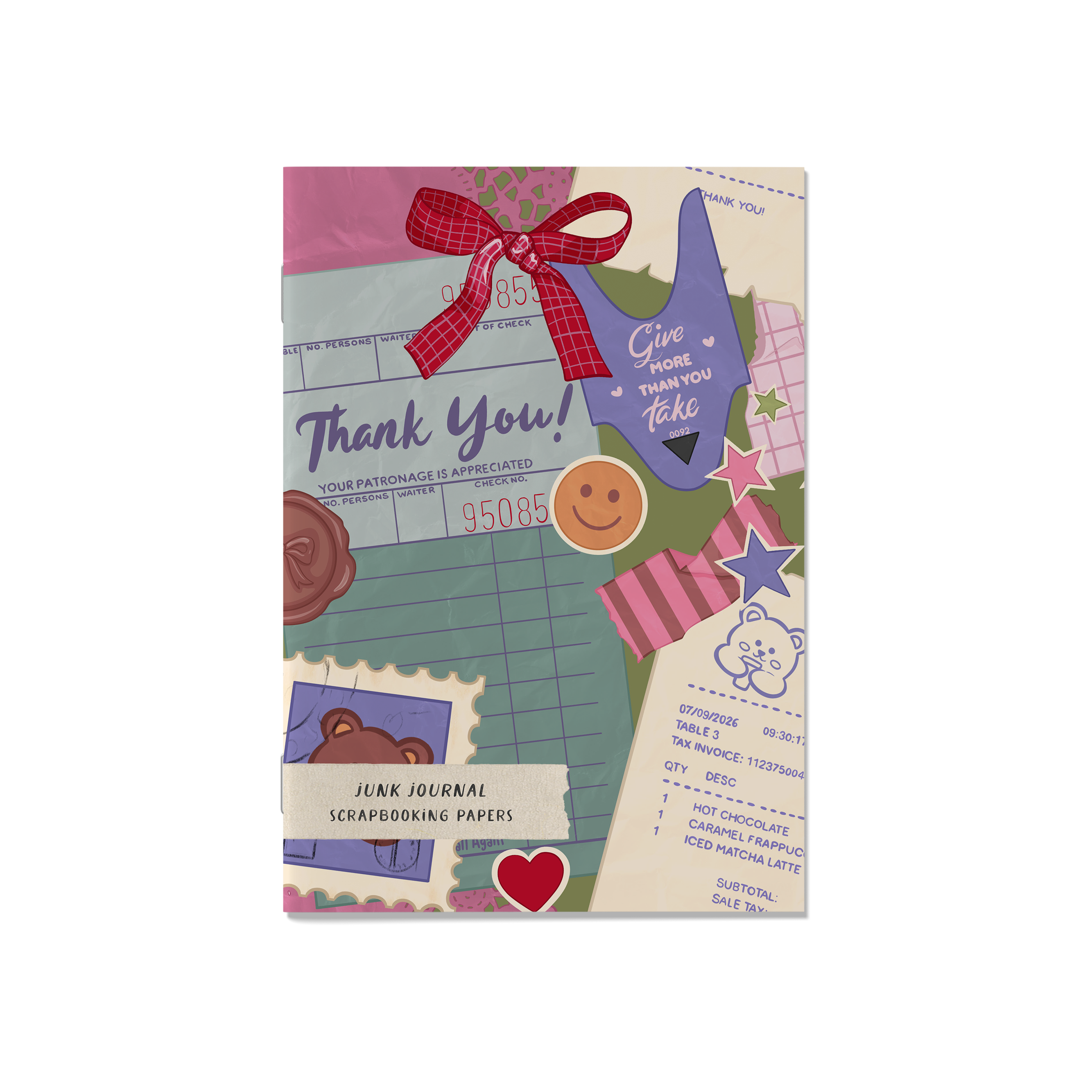 Junk Journal • Scrapbooking Paper Booklet-zoom-1