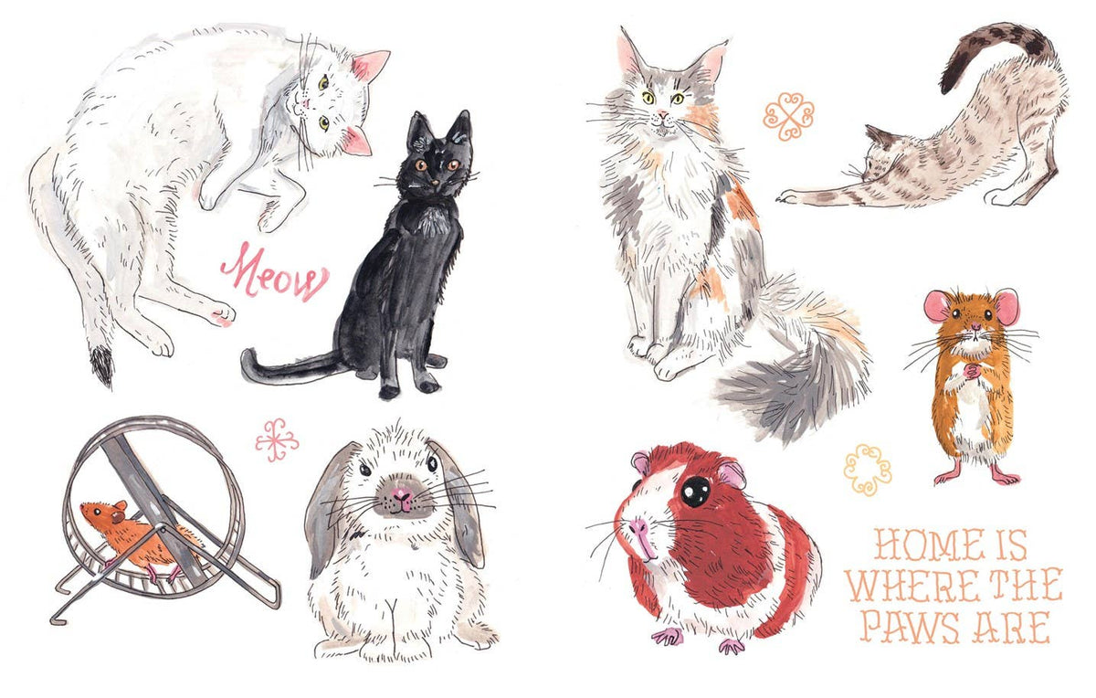 The Eclectic World of Julia Rothman Sticker Book-2