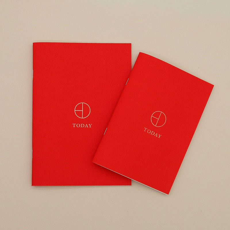 Vermillion Cloth Saddle Stitch Planner-zoom-