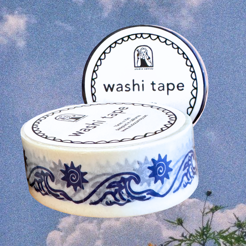 Waves Washi Tape-zoom-