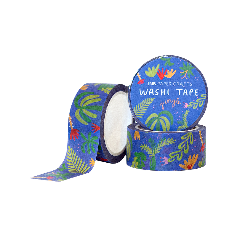 Jungle Plants Washi Tape-zoom-