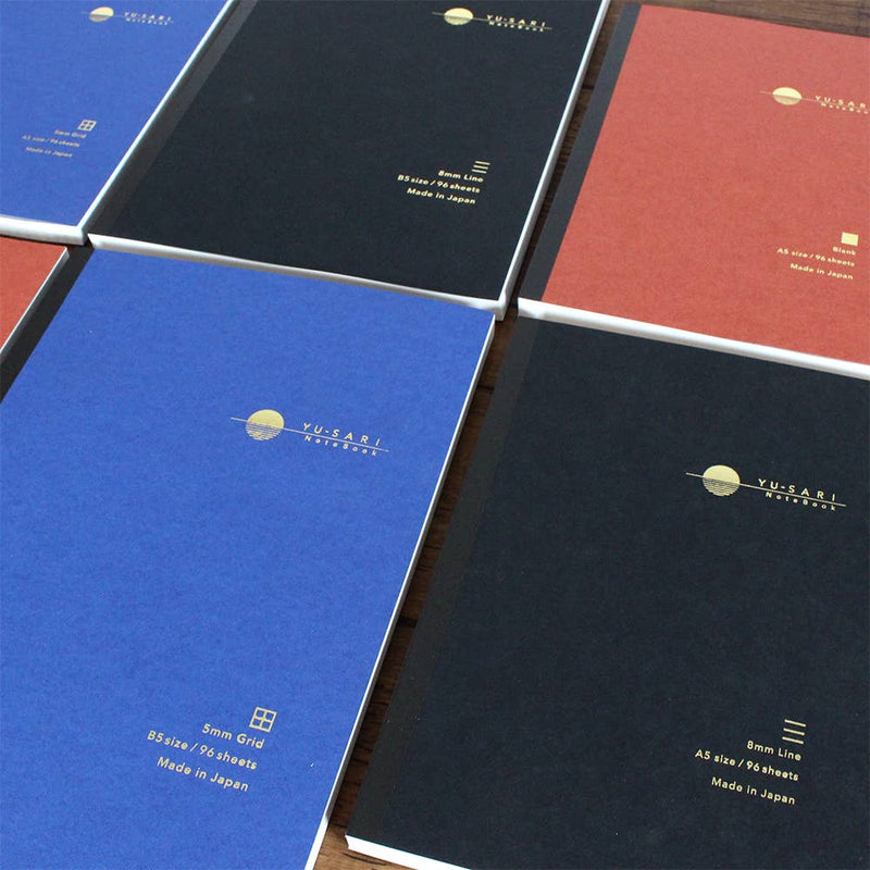 Yu-sari Notebook for Fountain Pen - B5-zoom-