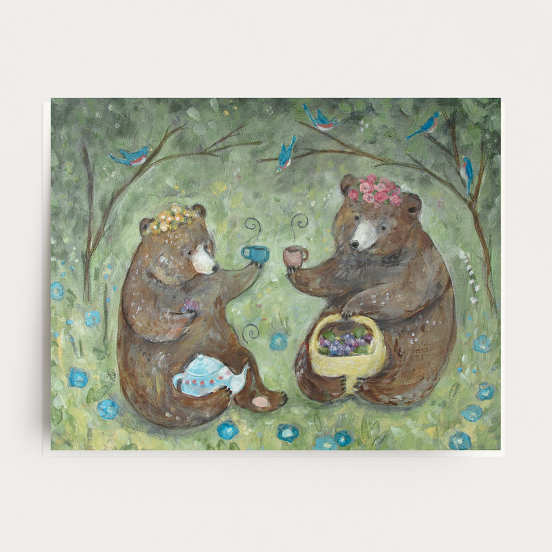Berry Time With Bears Card-zoom-
