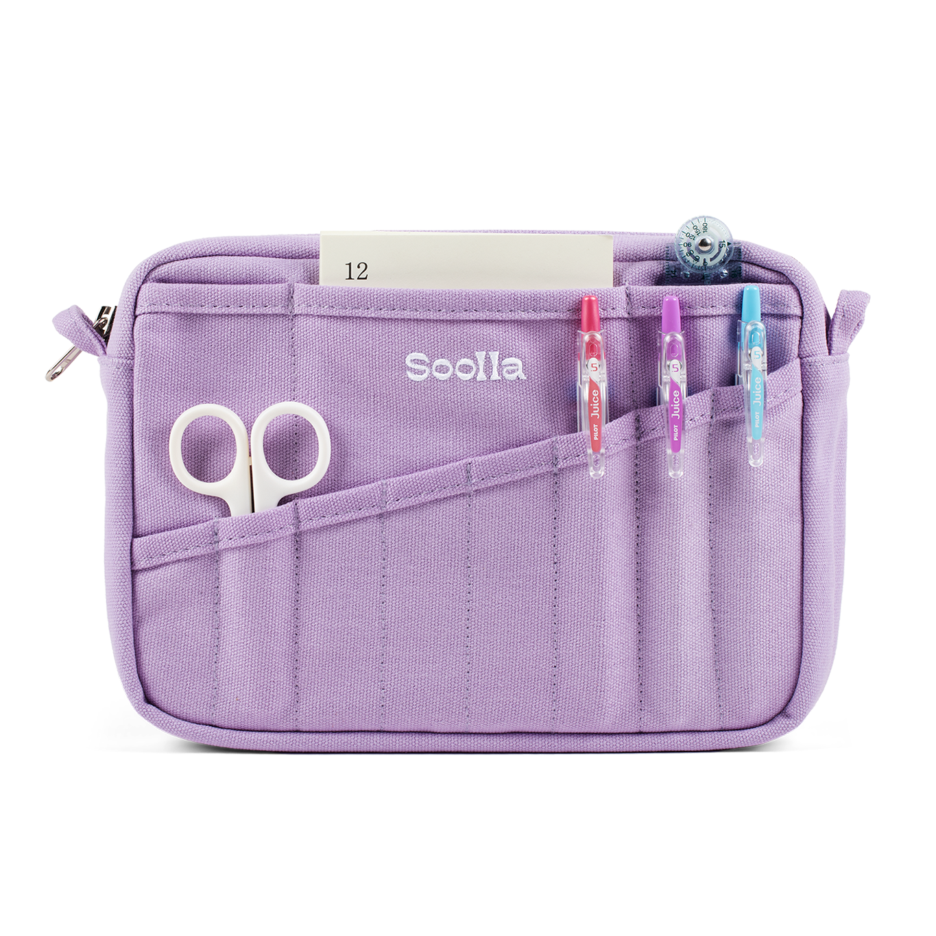 Soolla® Studio Pouch, Lilac Love (Stationery Pouch)-zoom-1