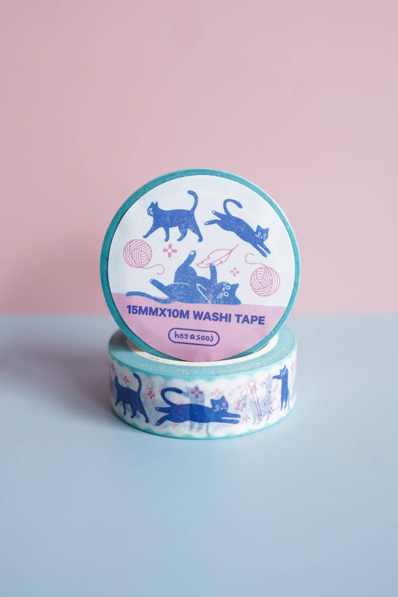 Feline Sticky Washi Tape-zoom-