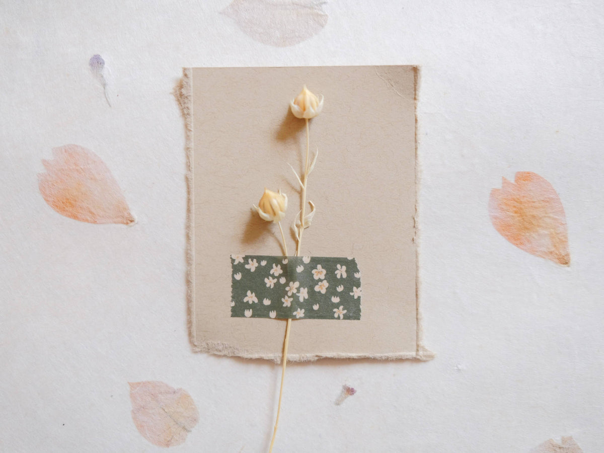 Sampaguita (Jasmine Flower) Washi Tape