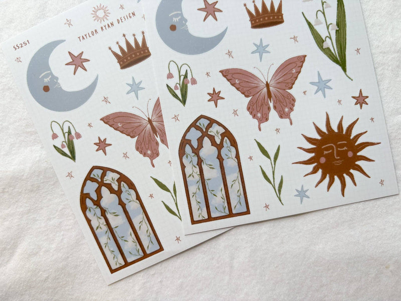 Folk Fairytale Sticker Sheet-zoom-