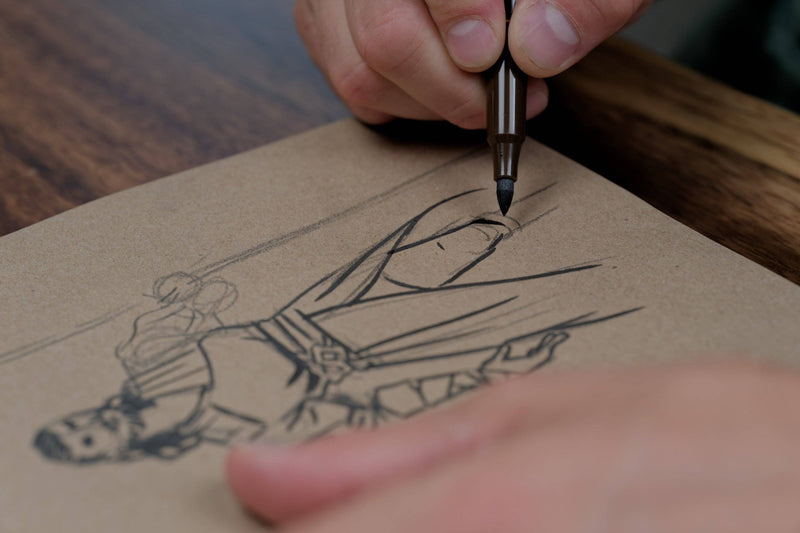 Sketching Brush Pen-zoom-